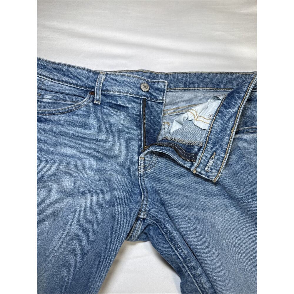 Old Navy Mid Rise Womens 10 Wide Leg Stretch Zip Fly Retro Medium Blue Wash EUC - Picture 2 of 12